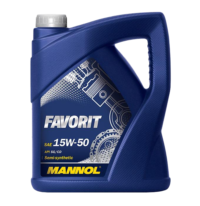 Моторное масло Mannol FAVORIT 15W-50, 4л
